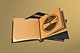 Ganzgewebe | Titelschild geklebt | CD-Booklet-Decke 5-tlg. | 5 Karton-CD Taschen | Heißfolienprägung
