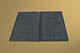 Decke 2-teilig mit wattierten Deckeln | Prägung | bezogene Innenspiegel mit integrierten Taschen 
